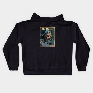 The Wizard, A vintage comics cover Kids Hoodie